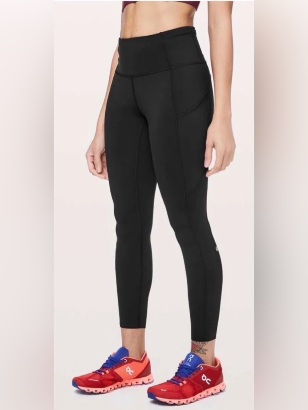 lululemon Fast & Free ⅞ Tight ll Non Reflective Nulu 25